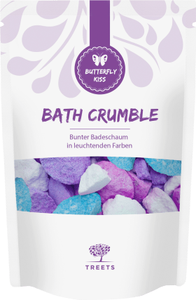 Treets Bubble Bath-Crumble Butterfly Kiss, 150 g