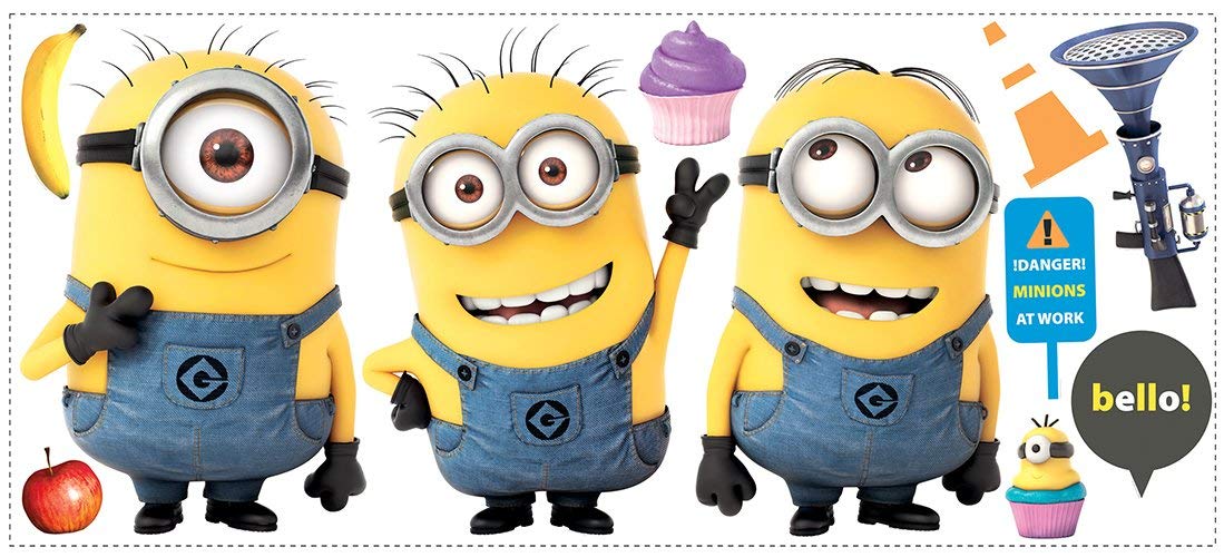 Despicable Me Minion Wall Decal (Each)