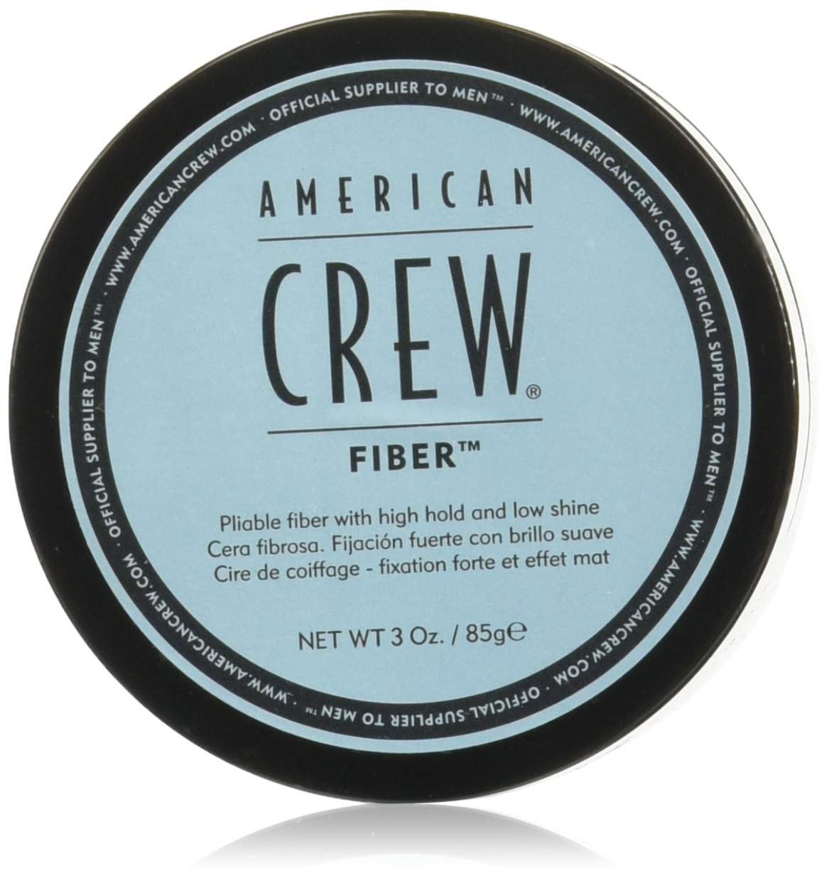 American Crew Fibre Pliable Moulding Cream for Men, 3.53 Ounce Jars (Pack of 2) by American Crew