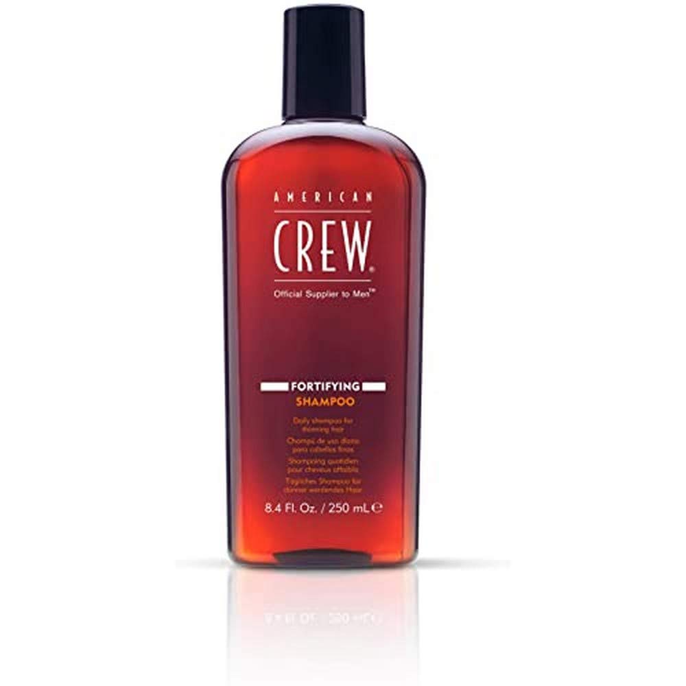 AMERICAN CREW Fortifying Shampoo 250ml Men\'s Care Shampoo Daily Cleansing & More Volume Thinning Hair Product
