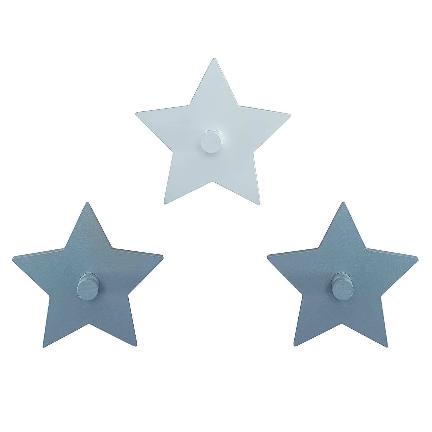roba Little Stars Wall Hook with Stars Motif, Wall Coat Rack & Decoration for Baby\'s and Children\'s Room
