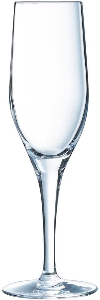 Chef & Sommelier ARC E7700 Sensation Exalt Champagne Flute, Krysta Crystal Glass, 190 ml, Transparent