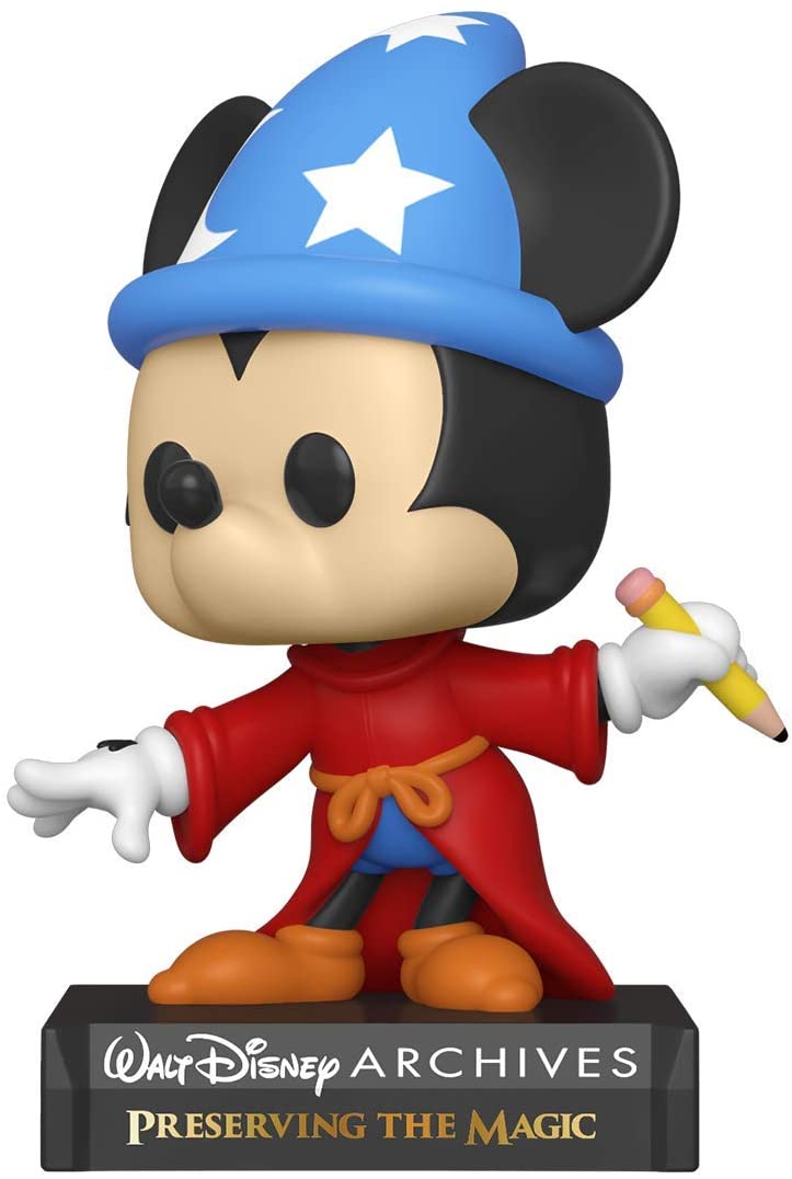 Funko 49891 POP Disney: Archival Apprentice Mickey Collectable Toy, Multi-C