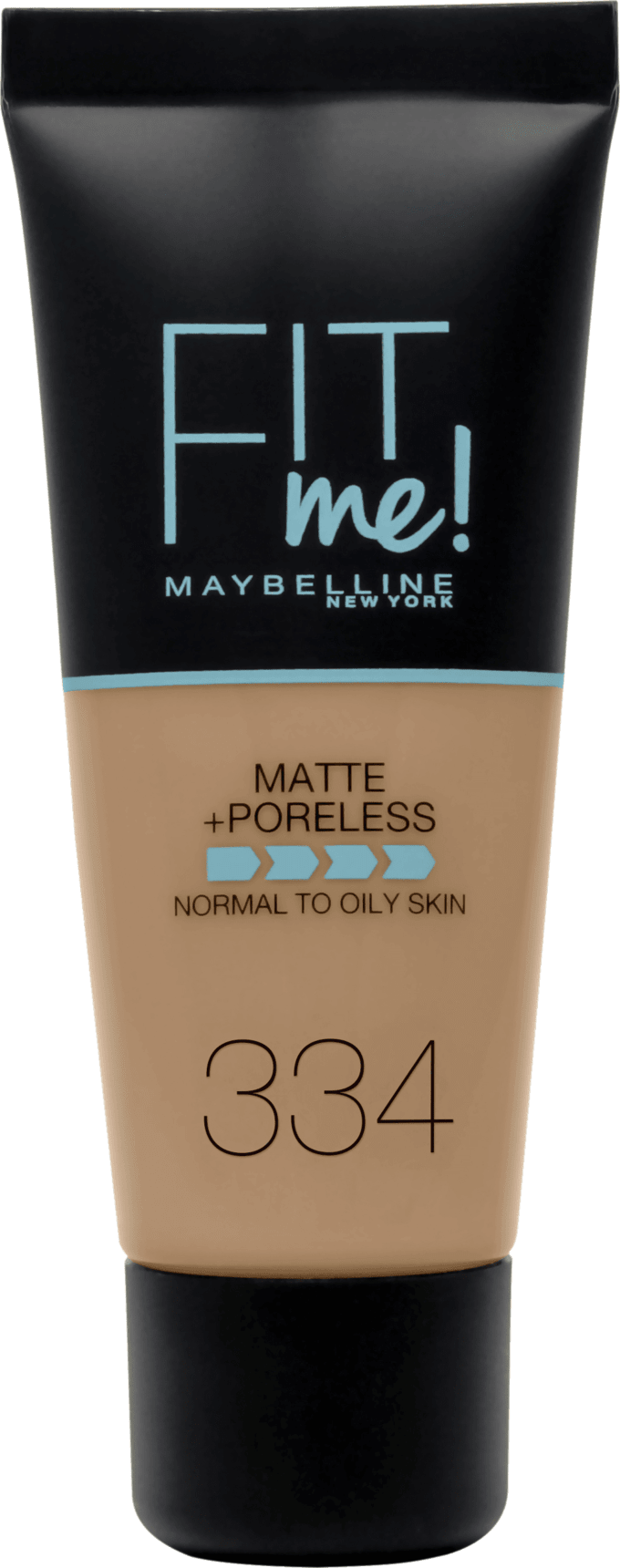 Maybelline Make-Up Fit Me Matte & Poreless Warm Tan 334, 30 Ml