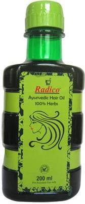 Yumi Bio Shop Radico – Ayurvedic Hair Oil – REDUCES Dandruff – Works Stärkend – Made for a healthy Brilliance – 200 ml