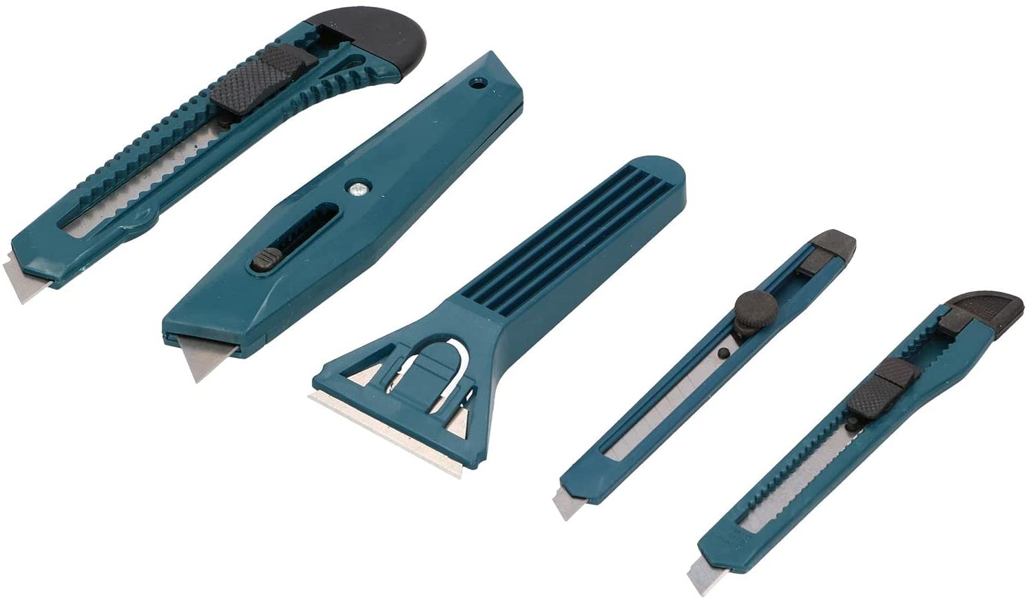 Higo 5379 5 Knife Set Knife Set, Glass Scraper Utility Knife