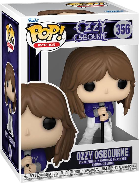 Funko Pop! Rocks: Ozzy Osbourne - Glitter - Vinyl Collectible Figure - Gift Idea - Official Merchandise - Toys For Children and Adults - Music Fans - Model Figure For Collectors and Display