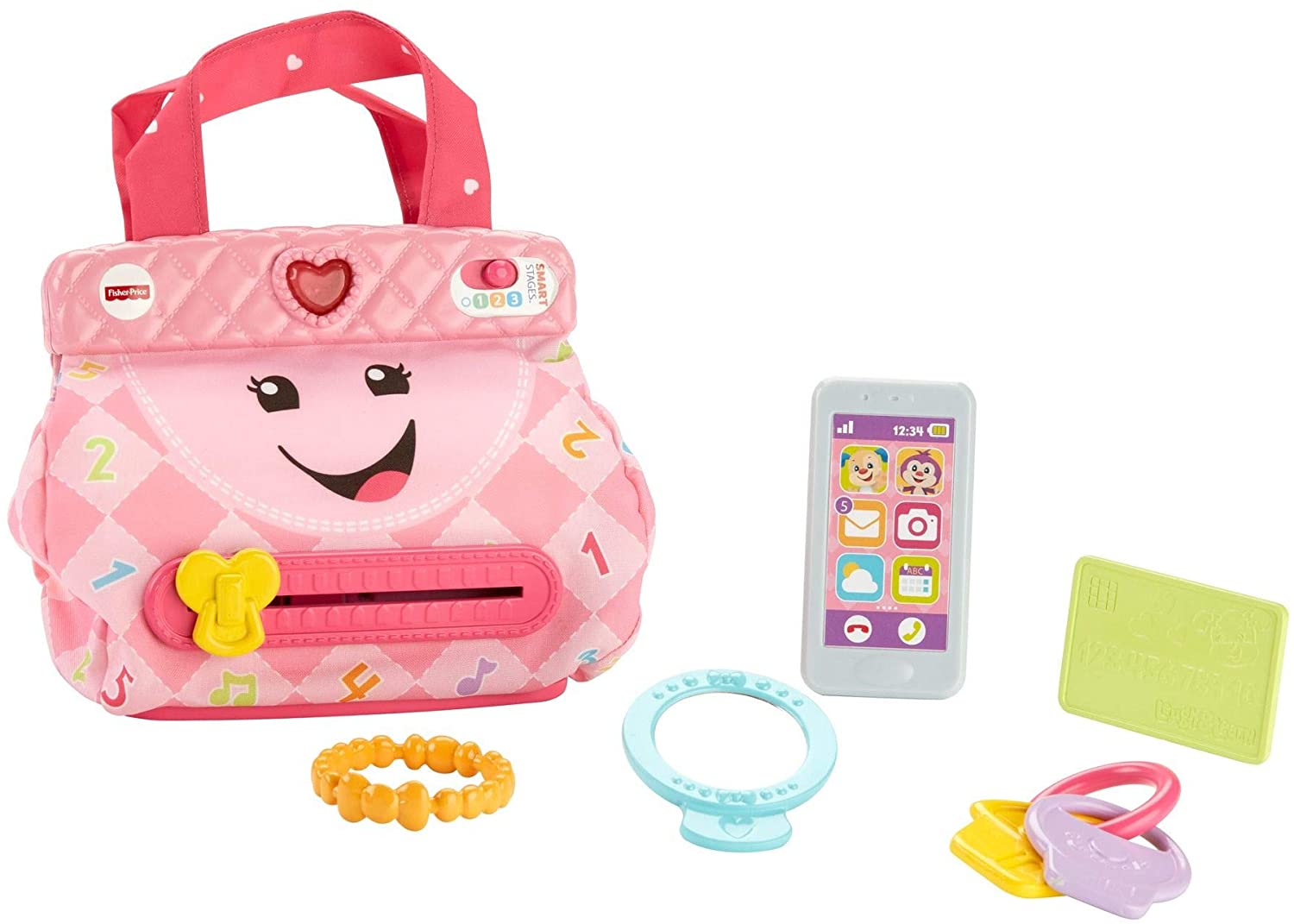 Fisher-Price 900 FPR50 Laugh and Learn My Smart Wallet, Multi-Colour
