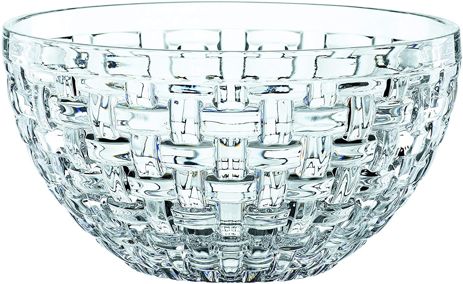 Spiegelau & Nachtmann, Bossa Nova 102253 2-Piece Bowl Set Round Diameter 15 cm Crystal Glass