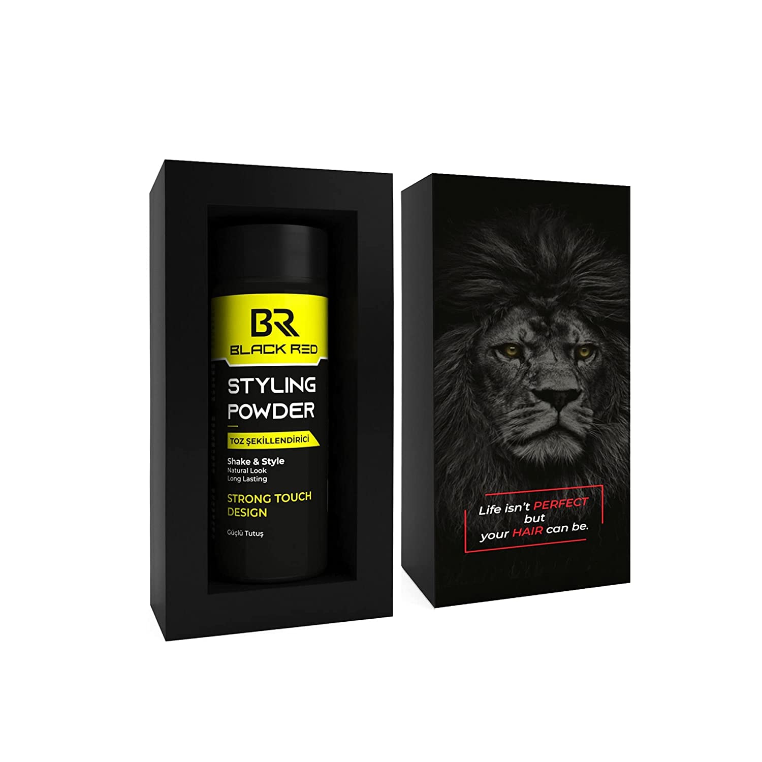 Black Red® Texturising Hair Styling Powder, 20 G: (Strong Touch Design) Strong Touch With Our Special Formula for Men and Women