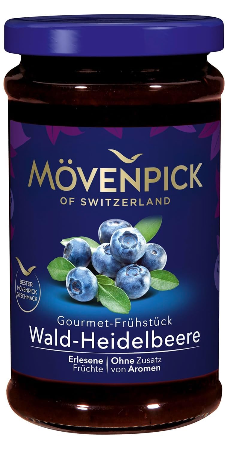Mövenpick Gourmet Breakfast Blueberry Premium Fruit Spread 250g