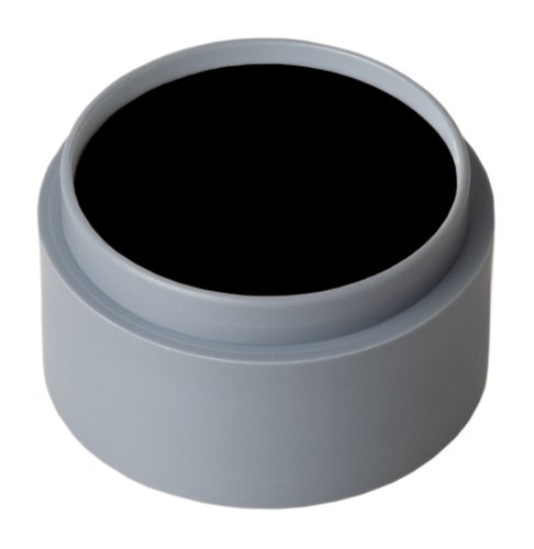 Grimas Water Make-Up, Theater Make-Up, 15 ml, Color 101 - Black