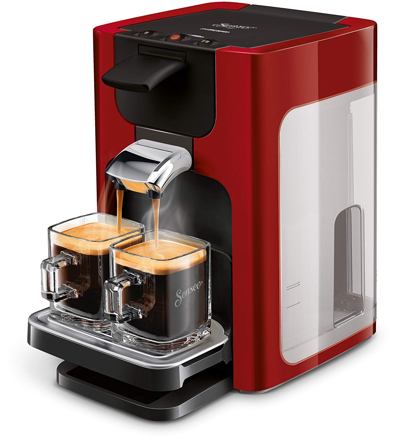 Philips Senseo Quadrante Hd7865/80 Coffee Pod Machine (Xl-Water Tank)
