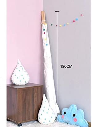 Little Dove Tent for Kids – 100% Natural Cotton Canvas Play Tent for Kids – Come with mattress