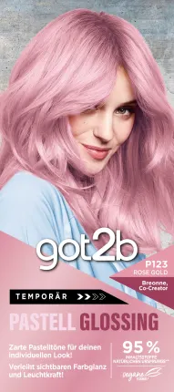 Got2B Color-gloss treatment Pastell Glossing P123 Rose Gold, 1 ST