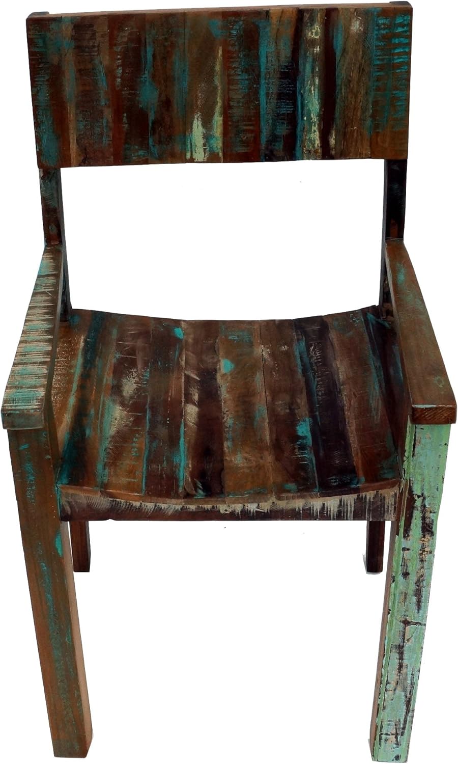 GURU SHOP Model 11 Chair Antique Colours Brown 108 x 48 x 46 cm
