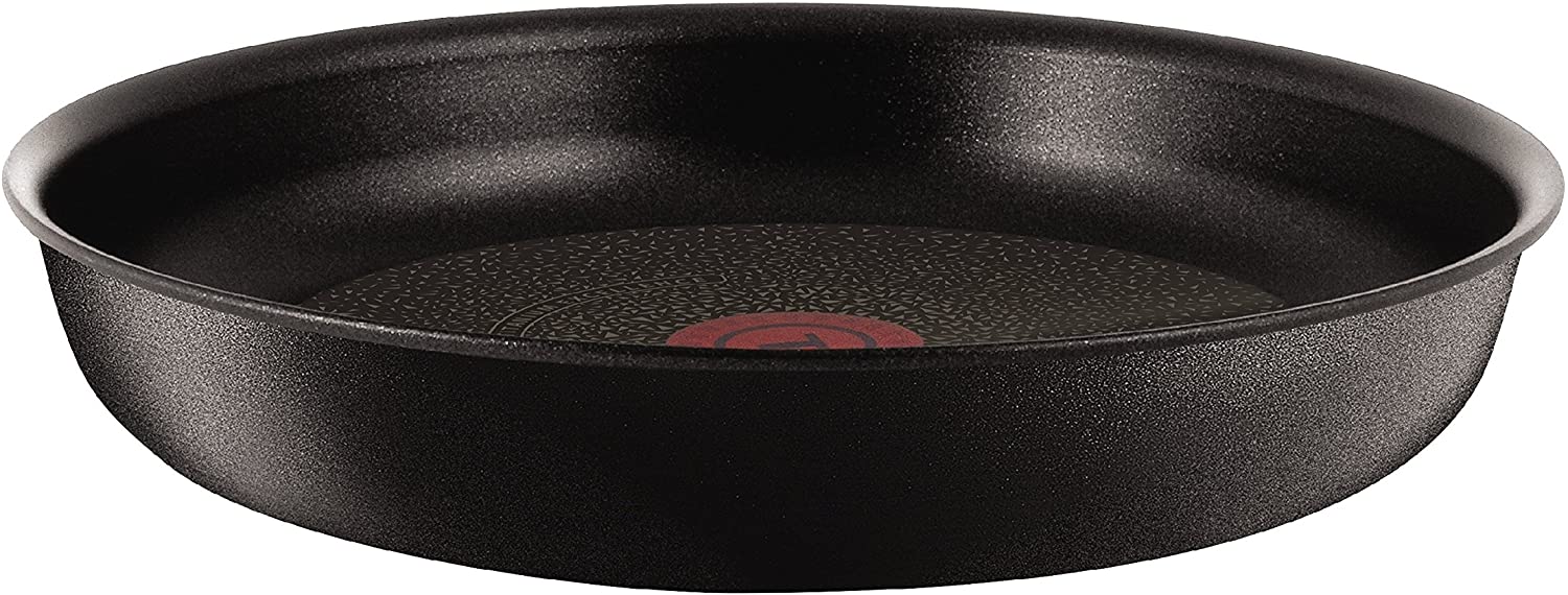 Tefal Ingenio Expertise Aluminium Frying Pan, Black, Aluminium, Black, 26 cm