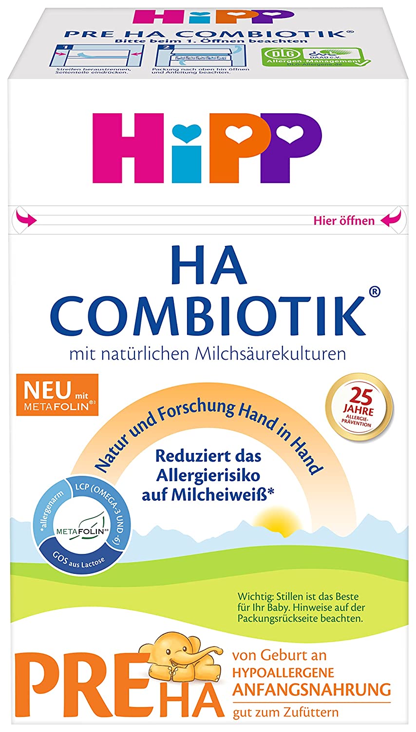 HiPP Milchnahrung HA Combiotik® PRE HA Combiotik® (4x600g)