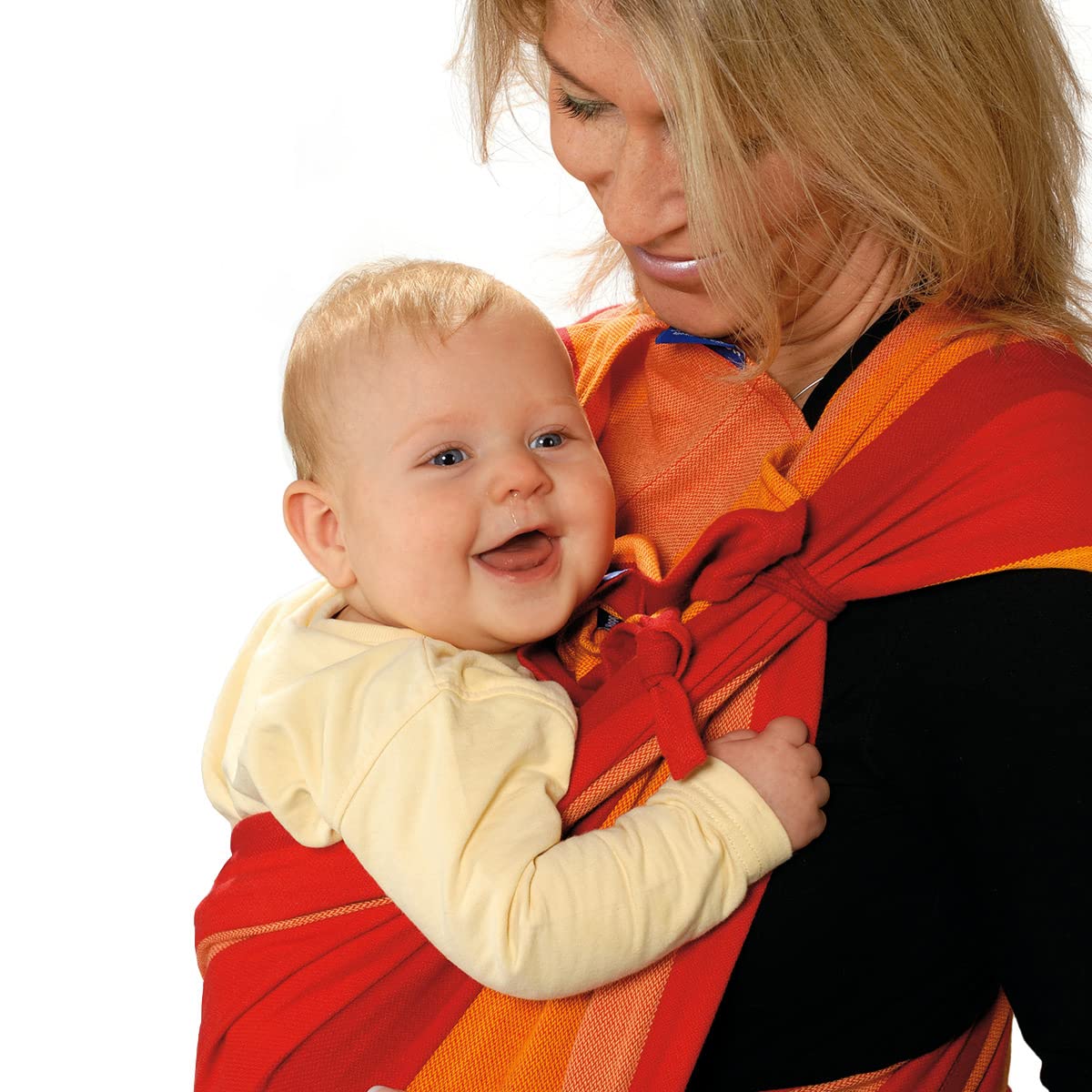 Hoppediz cuddly and burp cloth to match Hoppediz baby carrier sling Brest