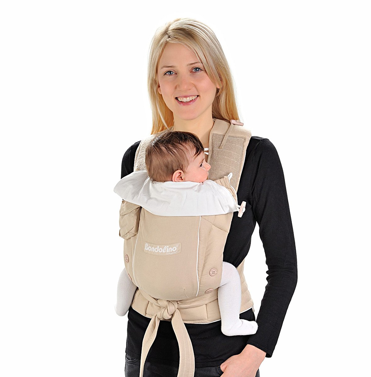 Bondolino Plus Baby Carrier With Tying Instructions  2016