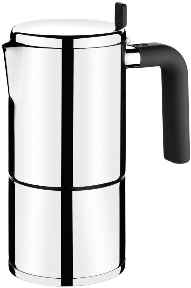 BRA 170401 Bra Bali Italian Coffee Maker for 4 Cups Stainless Steel
