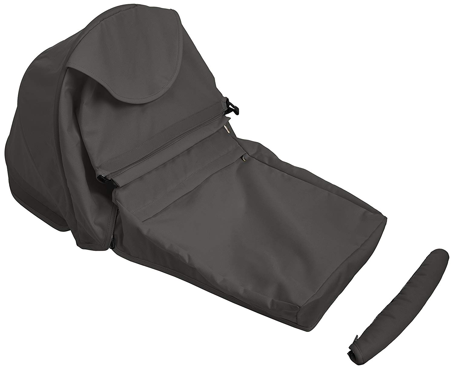 Britax Romer 2000025714 Agile W Motion Canopy Pack Apron and Extendible Stroller, Black Denim