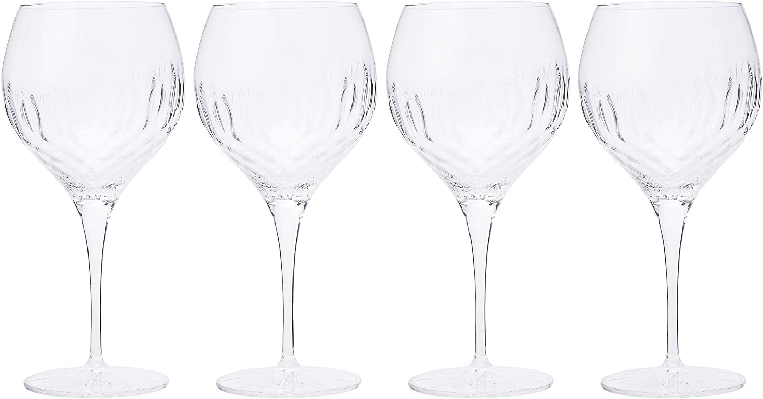 Luigi Bormioli Set of 4 Crystal Gin Glasses 650ml