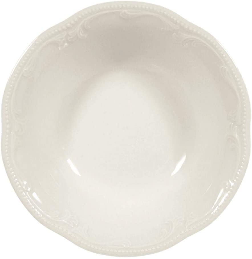 Seltmann Weiden Seltmann Ruby Plain Cream Porcelain Dessert Bowl 13 cm
