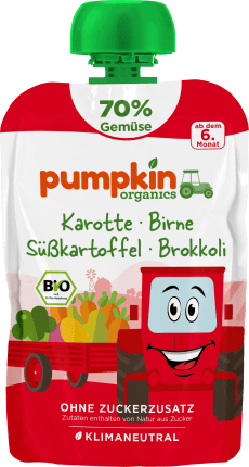 Squeeze carrot, pear, sweet potato & broccoli from 6 months, 100 g