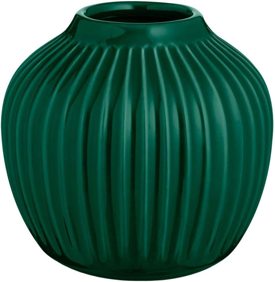 Kähler Hammershøi Vase, Green, 12,5 cm