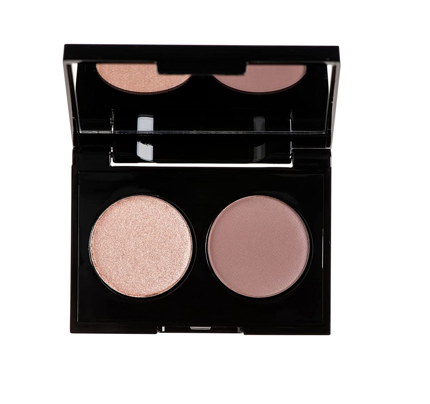 Corrres duo eyeshadow palette Volcanic Minerals Velvet - Pink Rose 18, Eyeshadow Palette for Intense Color Result, 3 g