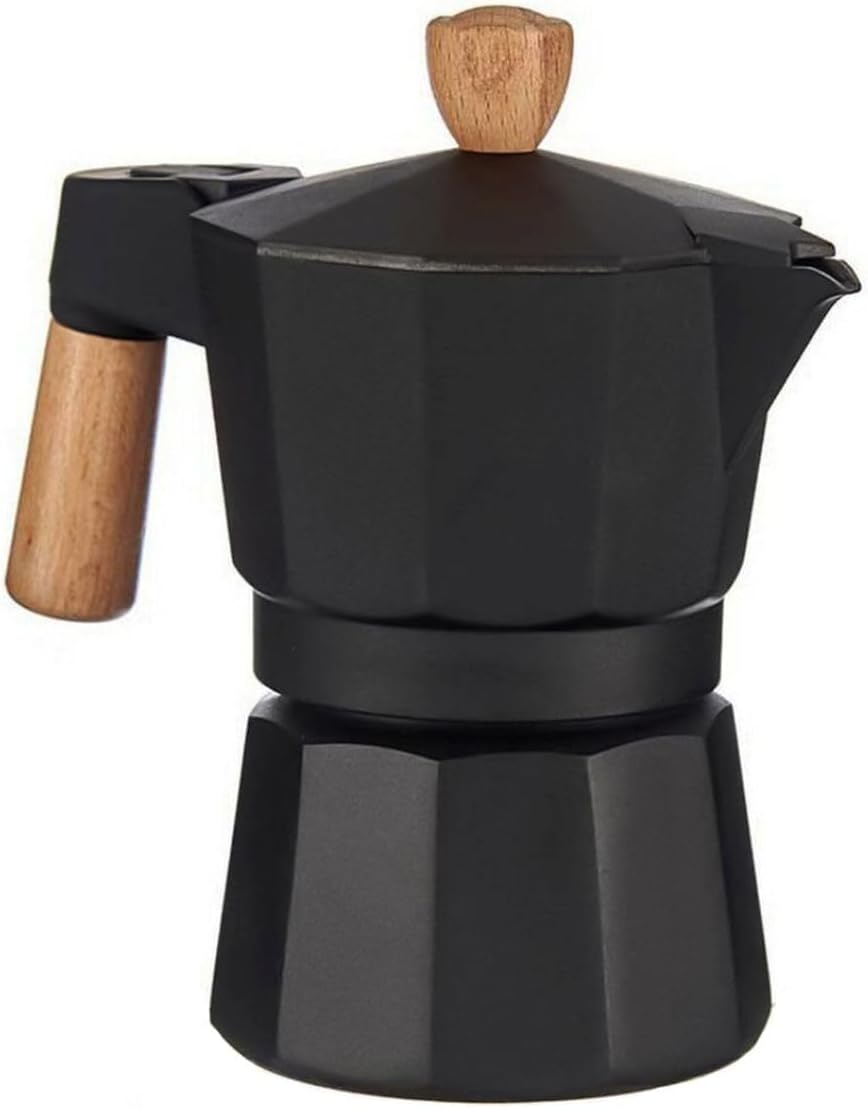 Origin Outdoors Bellanapoli Espresso Maker Black/Brown 9 x 8.5 x 13 cm