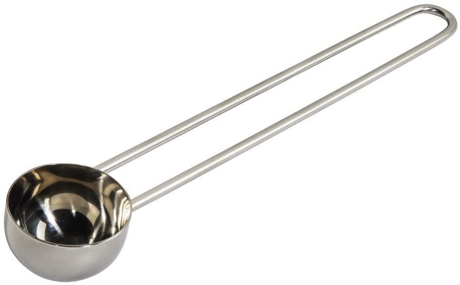 Xavax coffee measuring spoon made of stainless steel, 16.8 cm coffee serving spoon, silver 23.4 x 4.8 x 3.6 cm