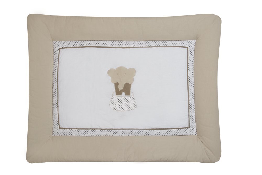 Schardt 131080000 3/710 Crawling Blanket Elephant with Appliqué 100 x 135 cm Beige