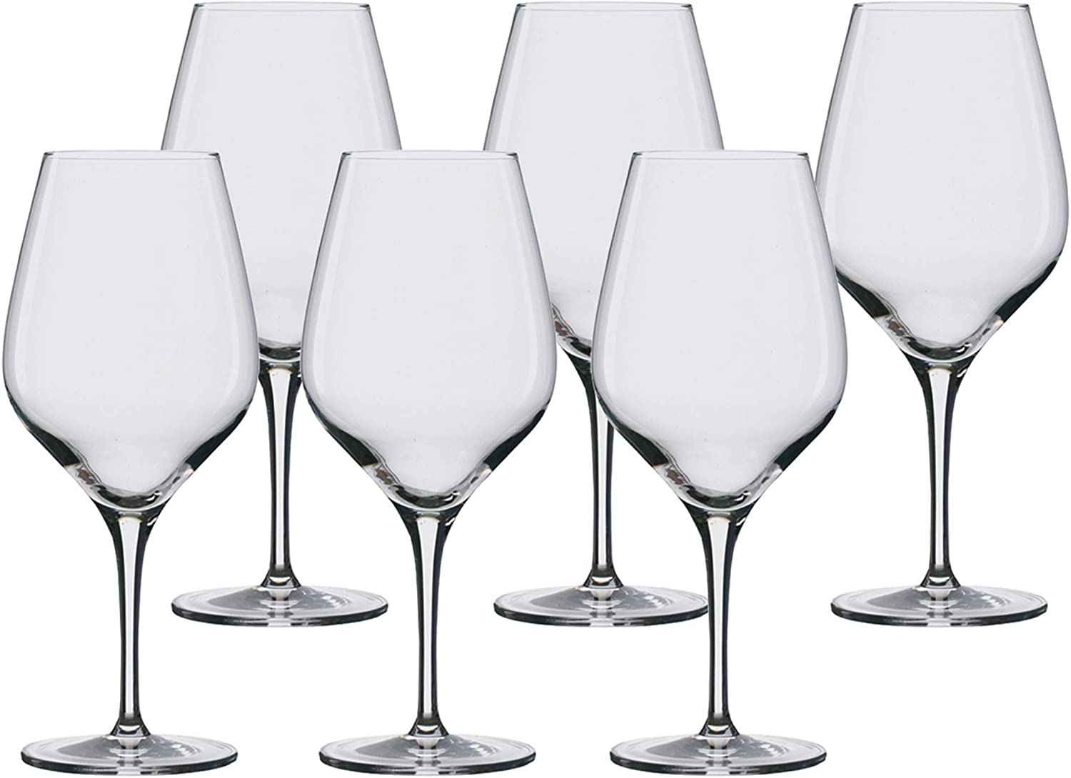 Stölzle Lausitz Exquisit Bordeaux Glasses, Set of 6