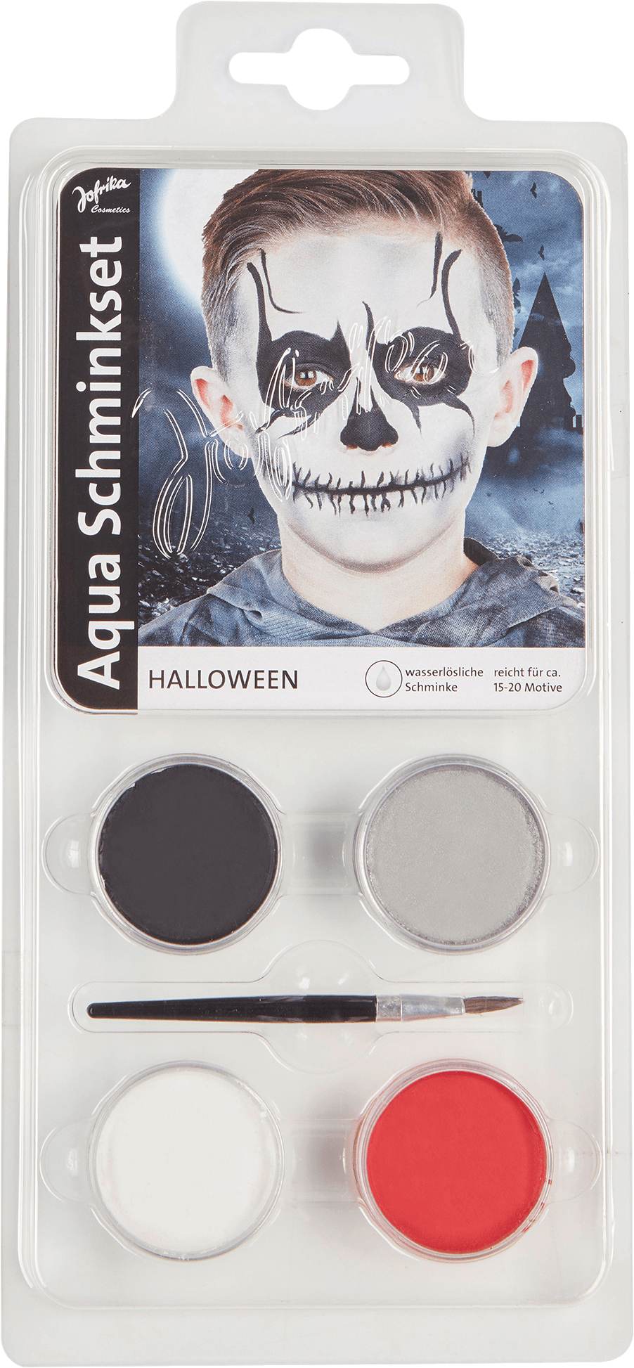 Jofrika Aqua Schminkset Halloween, 24 G
