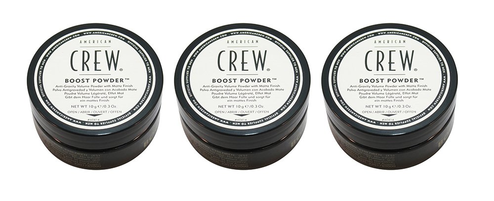 American Crew gXXywb Boost Powder 8.5g (Pack of 3), pack (8.5g)