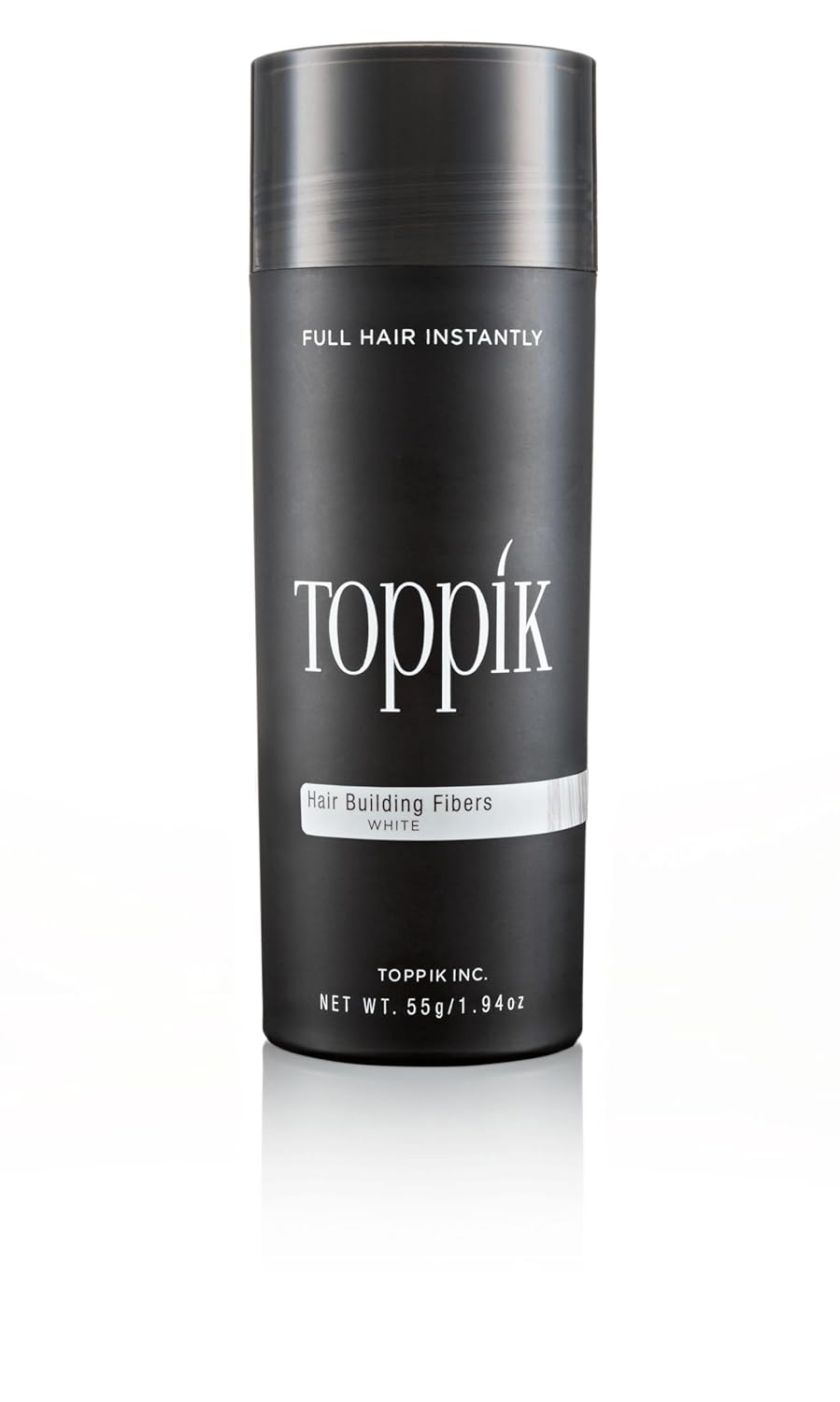 TOPPIK 55g Hair Fibres Hair Thickener Scattered Hair White