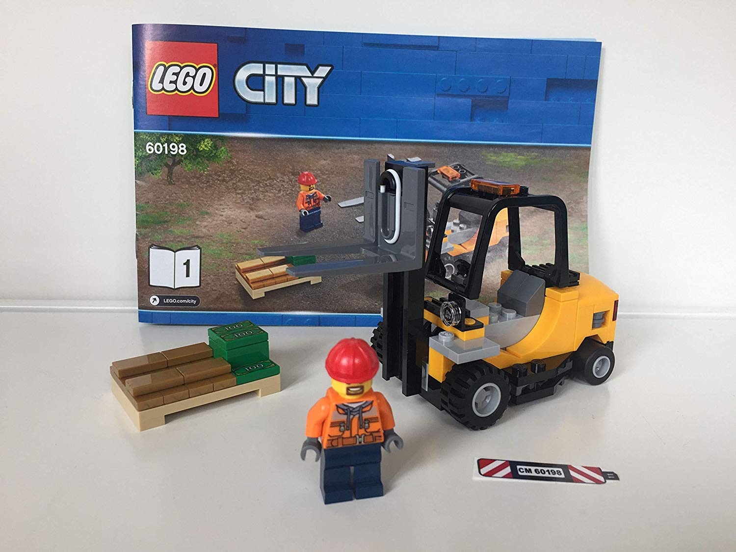 Genuine Lego City Forklift – 60198