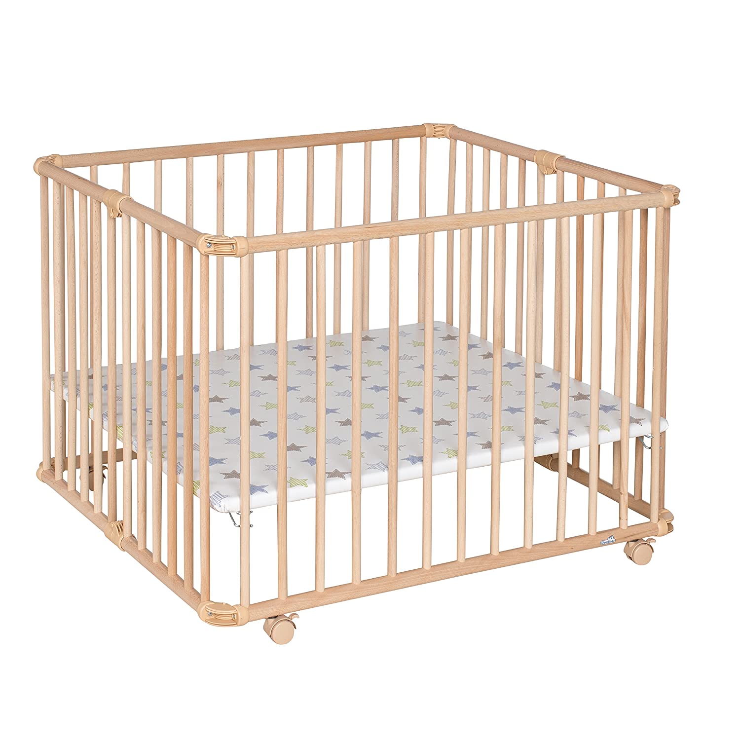 Geuther Playpen Lucilee Stars Natural