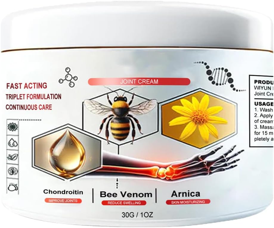 Todahof Bee Venom Multisymptom Treatment Cream, Todahof Bee Venom Ointment Psoriasis, Todahof Bee Venom Relief Cream (1 Set)