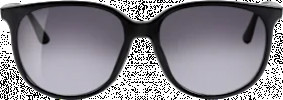 Sunglasses adults black with tinted lenses, 1 piece