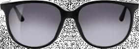 Sunglasses adults black with tinted lenses, 1 piece