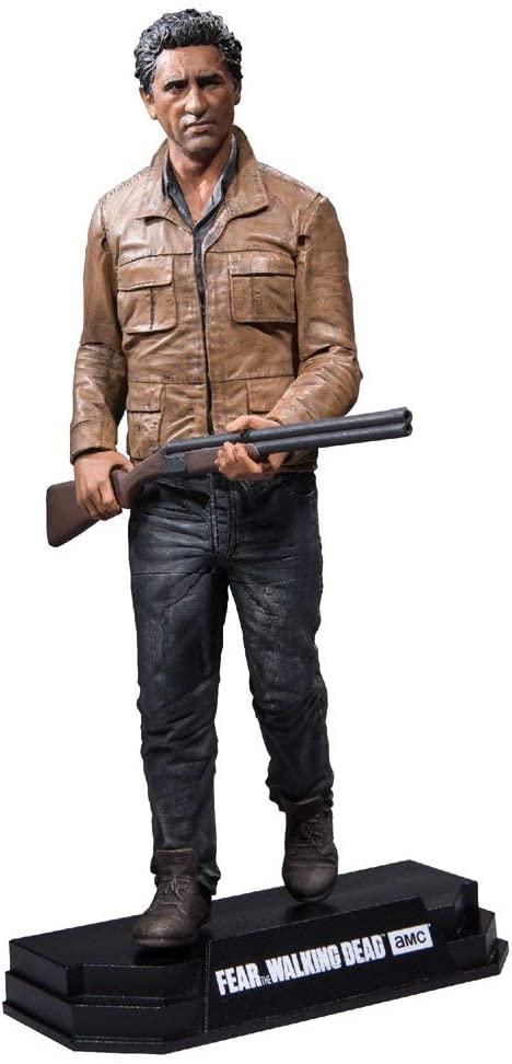 The Walking Dead Fear Travis Manawa Action Figure + Stand