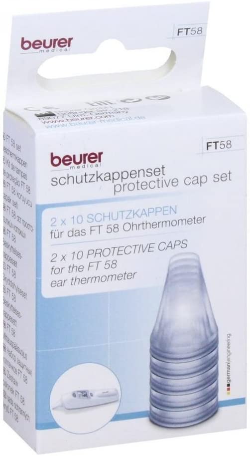 BEURER FT58 Replacement Protective Caps for Ear Thermometer Pack of 20