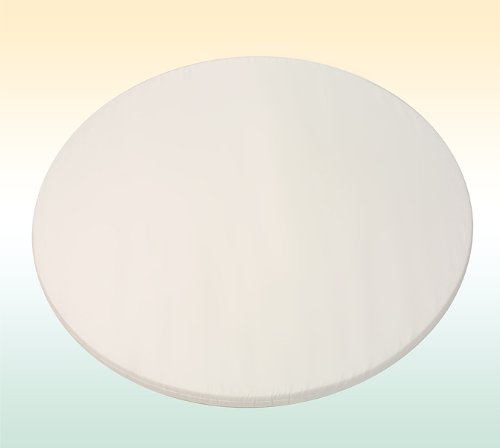 Kidsmax Playpen Mattress in White 110 cm Round