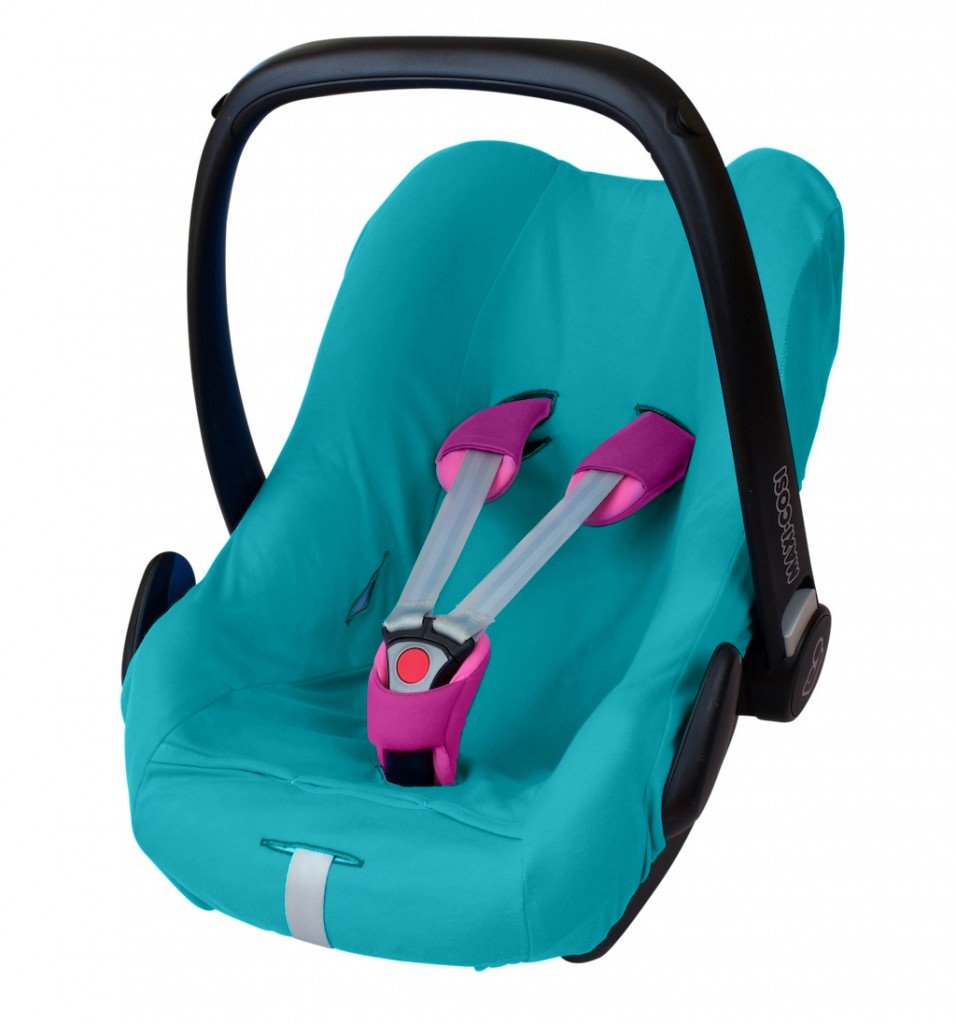 ByBoom – 100% cotton, summer cover, universal cover for baby seat, car seat e.g Maxi Cosi CabrioFix, City, Pebble. Designed in Germany. Made in the EU.