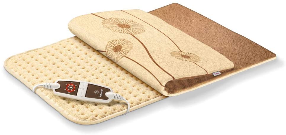 Beurer Hk 125 Cosy Heating Pad With Led Button Switch 6 Temperature Setting