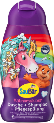 Children's shower & shampoo & care flushing mane magic, 250 ml