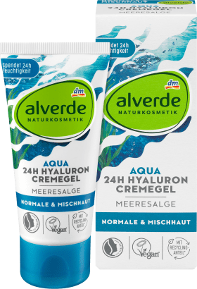 alverde NATURKOSMETIK Aqua Cream Gel, 50 ml